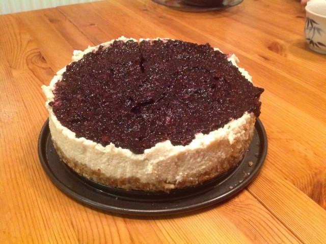 My first Raw Cheese Cake
